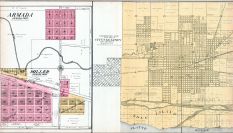 Kearney City 001- Condensed Map, Armada, Miller, Buffalo County 1907